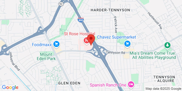 Map of 27204 Calaroga Ave Hayward, CA 94545