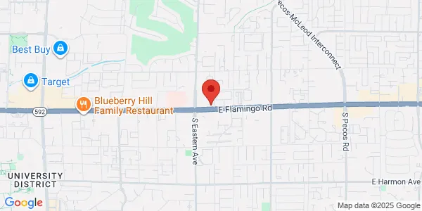 Map of 2470 E Flamingo Rd Ste C Paradise, NV 89119