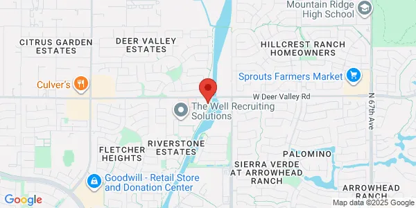 Map of 21731 N 77th Ave Ste 1300 Peoria, AZ 85382