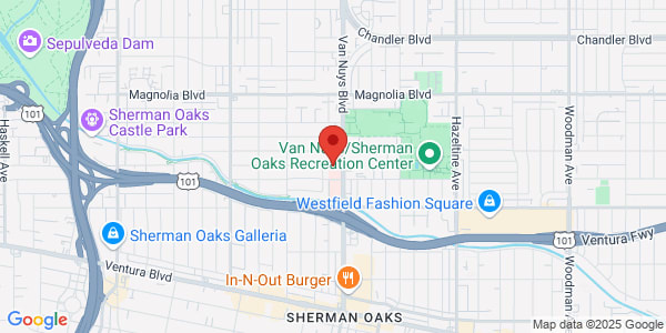 Map of 4911 Van Nuys Blvd Ste 103 Sherman Oaks, CA 91403