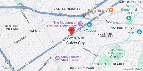 Map of 9832 Venice Blvd Culver City, CA 90232