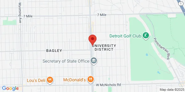 Map of 18254 Livernois Ave Detroit, MI 48221