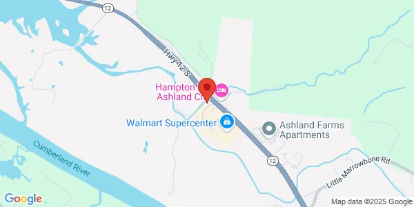 Map of 150 Hutton Pl Ashland City, TN 37015