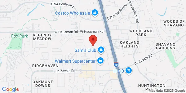 Map of 5718 University Heights Blvd Ste 105 San Antonio, TX 78249