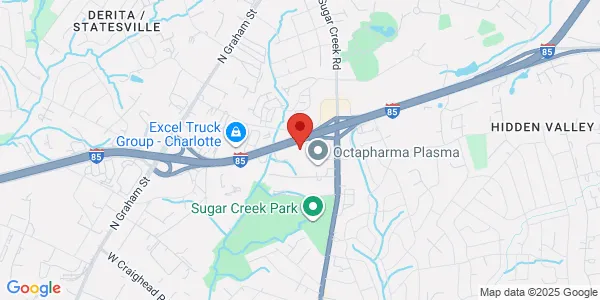 Map of 5100 Reagan Dr Ste 101b Charlotte, NC 28206