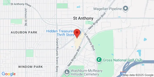 Map of 2904 Pentagon Dr Minneapolis, MN 55418