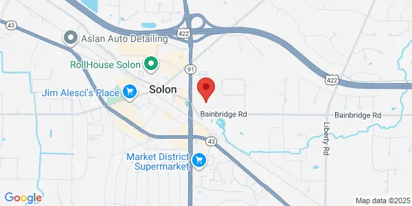 Map of 6291 Som Center Rd Solon, OH 44139