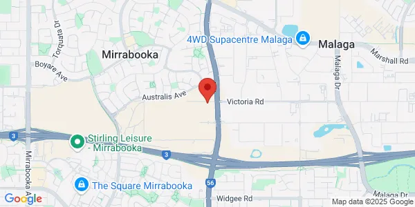 Map of 226 Victoria Rd Perth Western Australia 2039 Australia