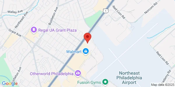 Map of 9815 Roosevelt Blvd Philadelphia, PA 19114