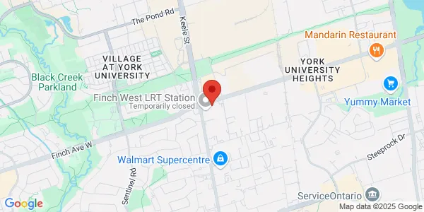 Map of 1315 Finch Avenue W Suite 114 Toronto, ON M3J 2G6 Canada