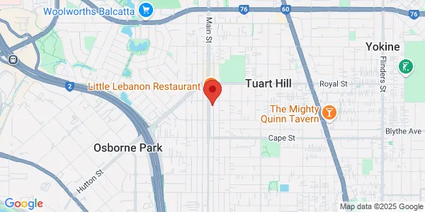 Map of 190 Main St Unit 4 Osborne Park Western Australia 6017 Australia