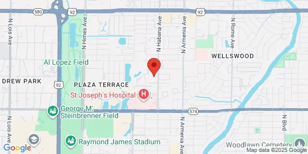 Map of 4710 N Habana Ave Ste 400 Tampa, FL 33614