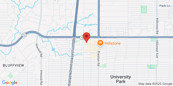 Map of 8300 Douglas Ave Ste 800 Dallas, TX 75225