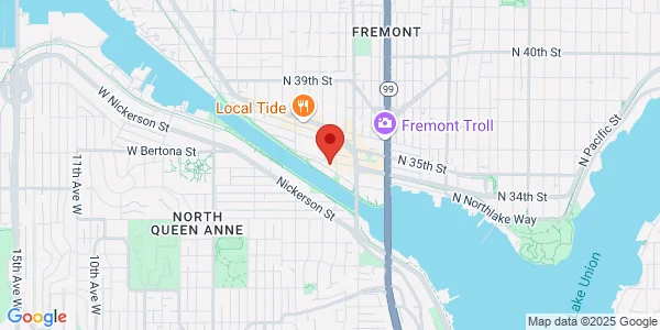 Map of 501 N 34th St Ste 101 Puget Sound Gastroenterology Seattle, WA 98103