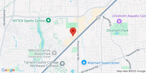 Map of 9155 Grapevine Hwy Ste 210 North Richland Hills, TX 76180