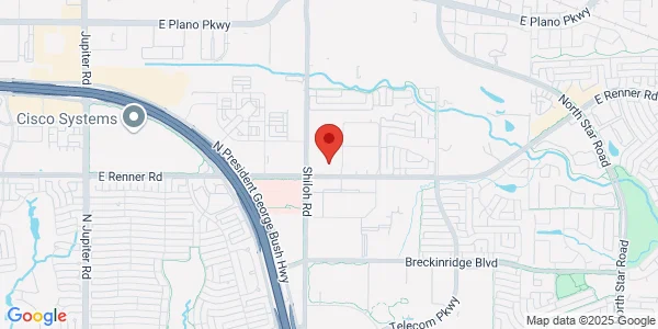 Map of 3021 E Renner Rd Ste 120 Richardson, TX 75082