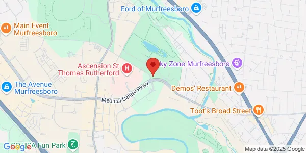 Map of 1574 Medical Center Pkwy Ste 104 Murfreesboro, TN 37129