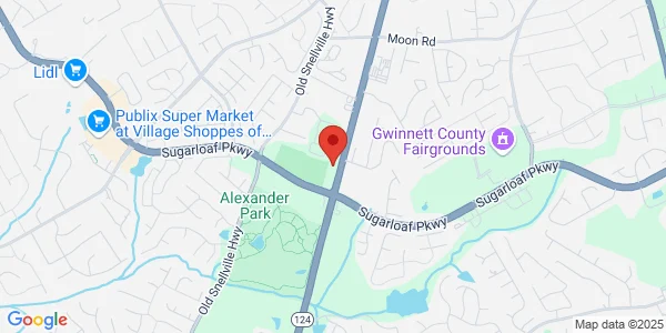 Map of 845 Scenic Hwy Ste 100 Lawrenceville, GA 30046