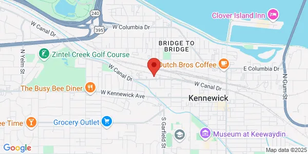 Map of 800 W Canal Dr Kennewick, WA 99336