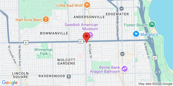 Map of 5149 North Ashland Ave Chicago, IL 60640