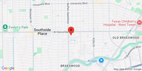 Map of 3139 W Holcombe Blvd A104 Houston, TX 77025