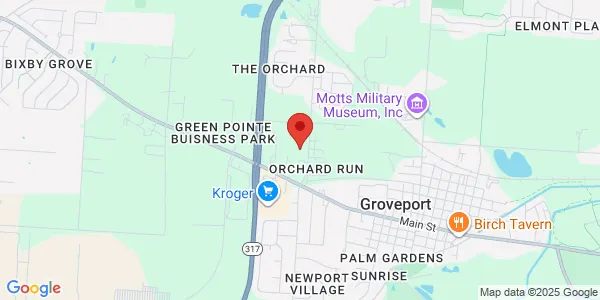 Map of 5343 Hendron Rd Groveport, OH 43125