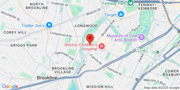Map of 330 Brookline Ave Boston, MA 02115