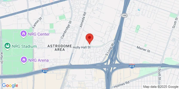 Map of 2525 A Holly Hall St Houston, TX 77054