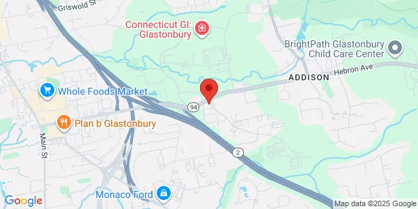 Map of 676 Hebron Ave Ste 1 Glastonbury, CT 06033
