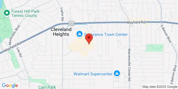 Map of 5 Severance Cir Ste 117 Cleveland Heights, OH 44118