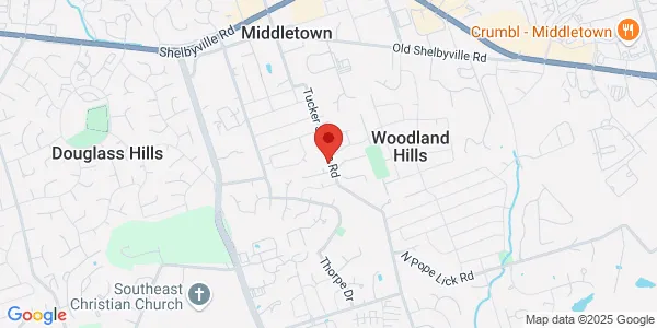 Map of 130 N Evergreen Rd Ste 103 Louisville, KY 40243