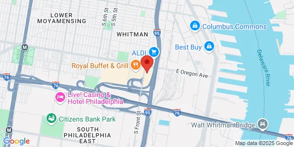 Map of 2715 S Front St Unit 2 Philadelphia, PA 19148