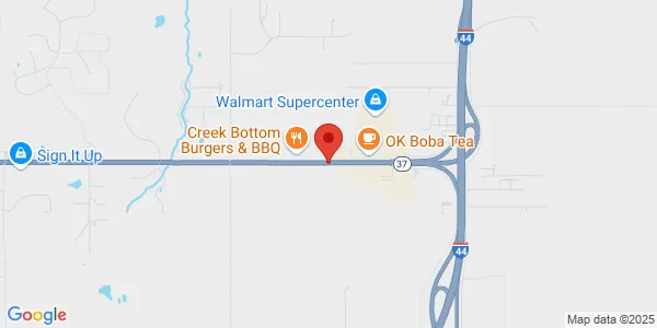 Map of 902 NW 32nd Newcastle, OK 73065