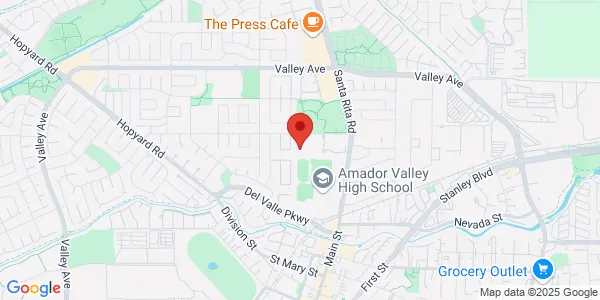 Map of 4460 Black Ave Pleasanton, CA 94566