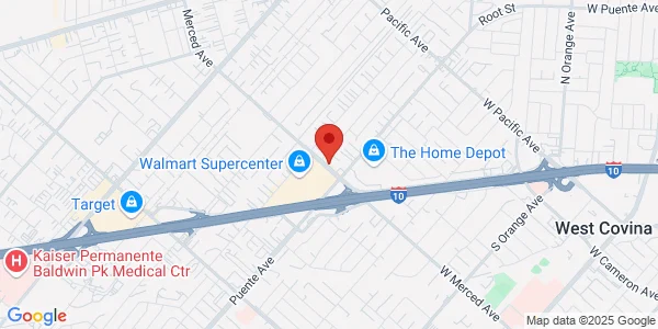 Map of 14461 Merced Ave Ste 204 Baldwin Park, CA 91706