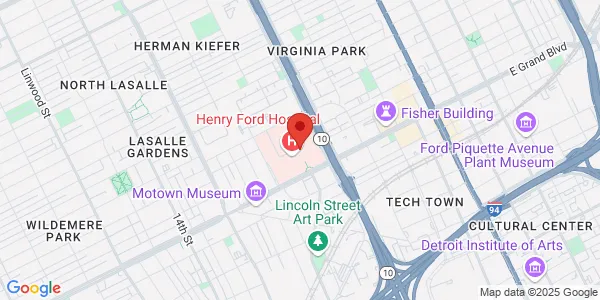 Map of 2799 W Grand Blvd Detroit, MI 48202