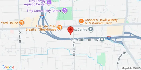 Map of 2825 Livernois Rd Troy, MI 48083