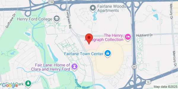 Map of 19401 Hubbard Dr Dearborn, MI 48126