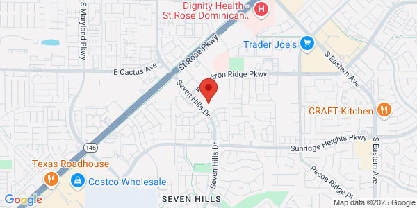 Map of 880 Seven hills Dr Ste 260 Henderson, NV 89052