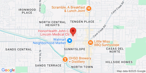 Map of 250 E Dunlap Ave Phoenix, AZ 85020