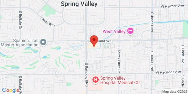 Map of 6827 W Tropicana Ave Ste 110 Las Vegas, NV 89103