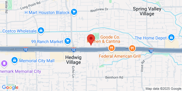 Map of 9180 Katy Fwy Ste 100 Houston, TX 77055