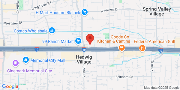 Map of 9230 Katy Fwy Ste 440 Houston, TX 77024