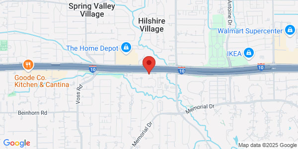 Map of 8333 Katy Fwy Houston, TX 77024