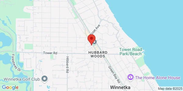 Map of 950 Green Bay Rd Ste 203 Winnetka, IL 60093