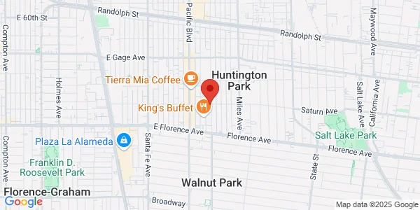 Map of 2680 Saturn Ave Ste 100 RadNet MSK Imaging Huntington Park, CA 90255