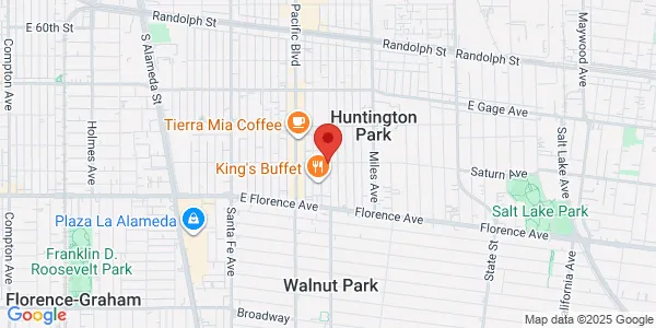 Map of 2680 Saturn Ave Ste 100 Huntington Park, CA 90255