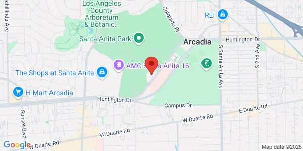 Map of 301 W Huntington Dr Ste 617 Arcadia, CA 91007