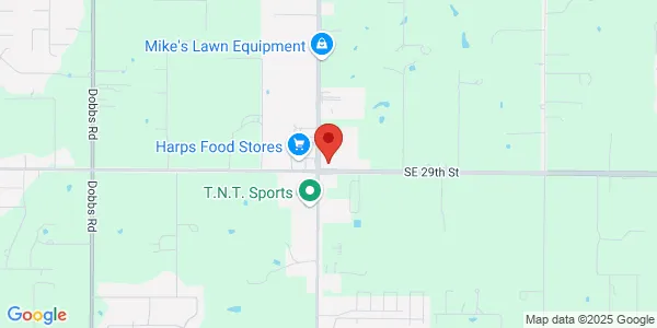 Map of 21001 SE 29th St Harrah, OK 73045