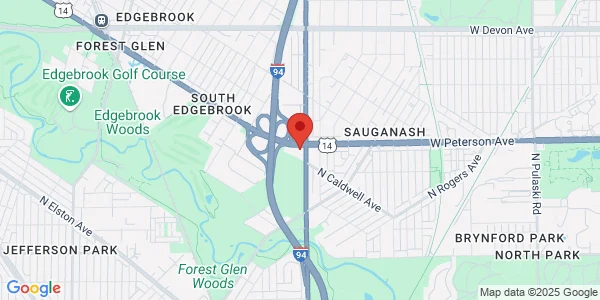 Map of 4801 W Peterson Chicago, IL 60646